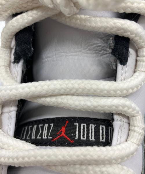 NIKE（ナイキ）NIKE (ナイキ) AIR JORDAN11 LOW RETRO ホワイト×ブラック サイズ:27.5の古着・服飾アイテム