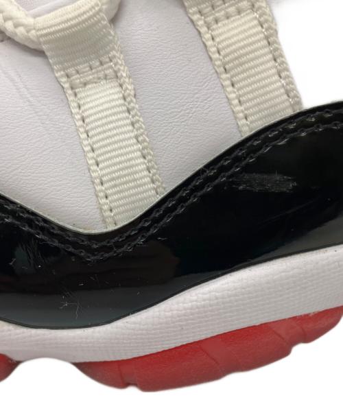 NIKE（ナイキ）NIKE (ナイキ) AIR JORDAN11 LOW RETRO ホワイト×ブラック サイズ:27.5の古着・服飾アイテム