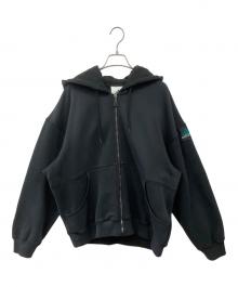 adidas（アディダス）の古着「ジップパーカー」｜ブラック