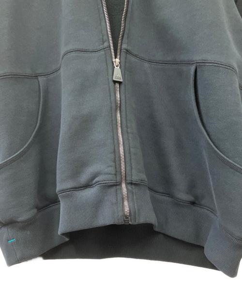 adidas（アディダス）adidas (アディダス) ジップパーカー ブラック サイズ:Lの古着・服飾アイテム