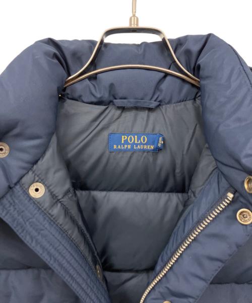 POLO RALPH LAUREN（ポロ・ラルフローレン）POLO RALPH LAUREN (ポロ・ラルフローレン) ダウンベスト ネイビー サイズ:S　の古着・服飾アイテム