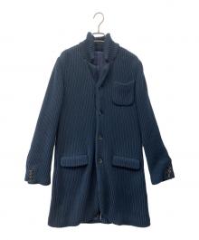 UNDERCOVER（アンダーカバー）の古着「ニットジャケット」｜ネイビー