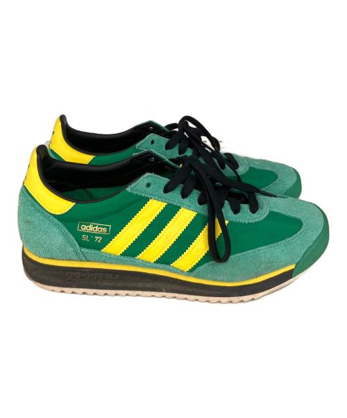 adidas（アディダス）adidas (アディダス) SL 72 RS グリーン×イエロー サイズ:US8の古着・服飾アイテム