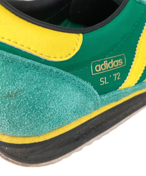 adidas（アディダス）adidas (アディダス) SL 72 RS グリーン×イエロー サイズ:US8の古着・服飾アイテム