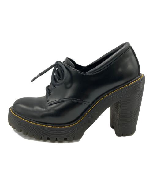 Dr.Martens（ドクターマーチン）Dr.Martens (ドクターマーチン) チャンキーヒールブーティ ブラック サイズ:23.5cmの古着・服飾アイテム