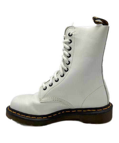 Dr.Martens（ドクターマーチン）Dr.Martens (ドクターマーチン) 10ホールブーツ ホワイト サイズ:25㎝の古着・服飾アイテム