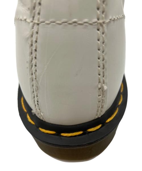 Dr.Martens（ドクターマーチン）Dr.Martens (ドクターマーチン) 10ホールブーツ ホワイト サイズ:25㎝の古着・服飾アイテム