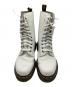 Dr.Martens (ドクターマーチン) 10ホールブーツ ホワイト サイズ:25㎝：7000円