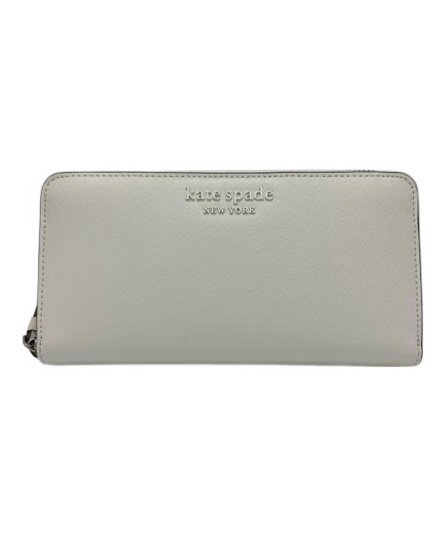 Kate Spade（ケイトスペード）Kate Spade (ケイトスペード) 長財布 ホワイトの古着・服飾アイテム