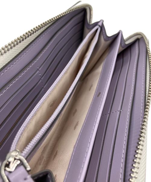 Kate Spade（ケイトスペード）Kate Spade (ケイトスペード) 長財布 ホワイトの古着・服飾アイテム