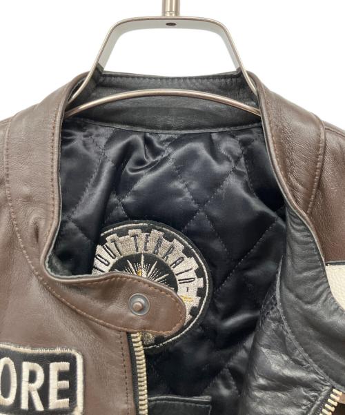 BLACK HILLS（ブラックヒルズ）BLACK HILLS (ブラックヒルズ) レザージャケット ブラック サイズ:L　の古着・服飾アイテム