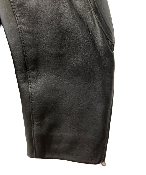 BLACK HILLS（ブラックヒルズ）BLACK HILLS (ブラックヒルズ) レザージャケット ブラック サイズ:L　の古着・服飾アイテム