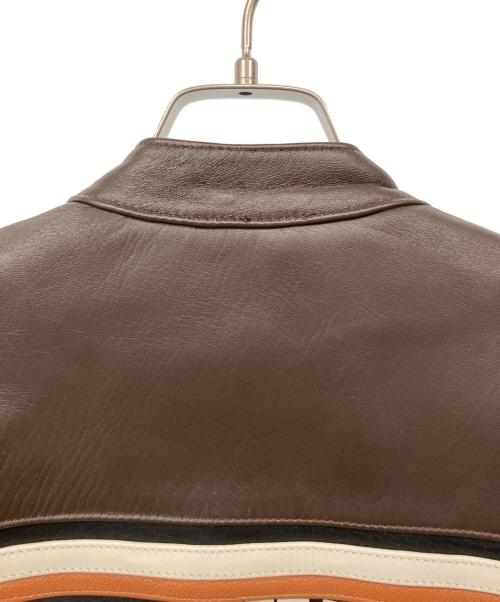 BLACK HILLS（ブラックヒルズ）BLACK HILLS (ブラックヒルズ) レザージャケット ブラック サイズ:L　の古着・服飾アイテム