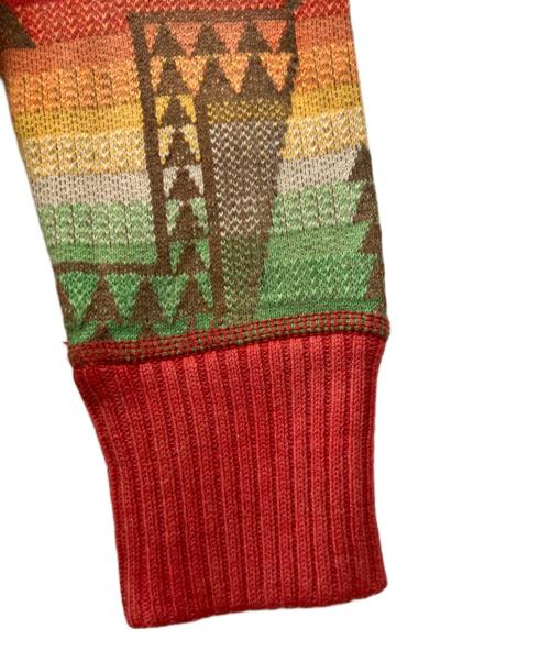 POLO RALPH LAUREN（ポロ・ラルフローレン）POLO RALPH LAUREN (ポロ・ラルフローレン) 厚手カーディガン マルチカラー サイズ:Lの古着・服飾アイテム