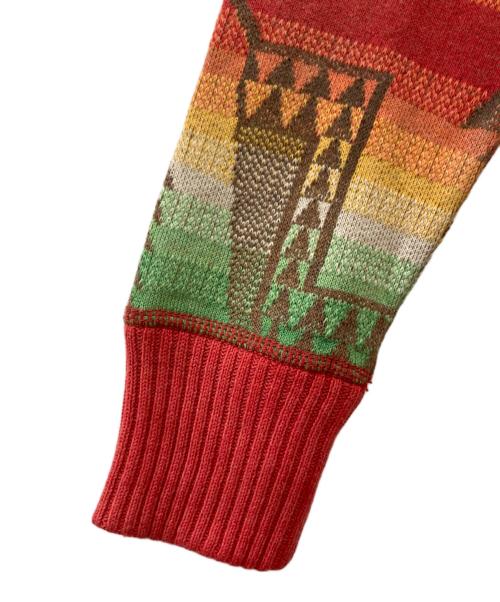 POLO RALPH LAUREN（ポロ・ラルフローレン）POLO RALPH LAUREN (ポロ・ラルフローレン) 厚手カーディガン マルチカラー サイズ:Lの古着・服飾アイテム