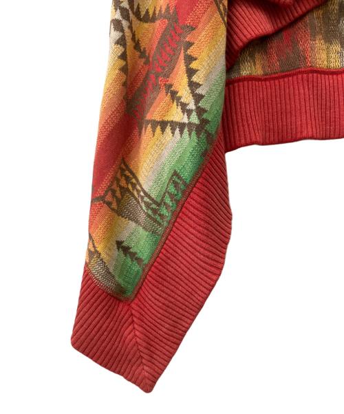 POLO RALPH LAUREN（ポロ・ラルフローレン）POLO RALPH LAUREN (ポロ・ラルフローレン) 厚手カーディガン マルチカラー サイズ:Lの古着・服飾アイテム