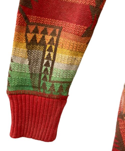 POLO RALPH LAUREN（ポロ・ラルフローレン）POLO RALPH LAUREN (ポロ・ラルフローレン) 厚手カーディガン マルチカラー サイズ:Lの古着・服飾アイテム