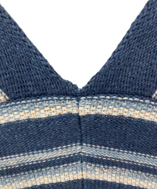 LAUREN RALPH LAUREN（ローレンラルフローレン）LAUREN RALPH LAUREN (ローレンラルフローレン) 厚手カーディガン ブルー サイズ:XSの古着・服飾アイテム