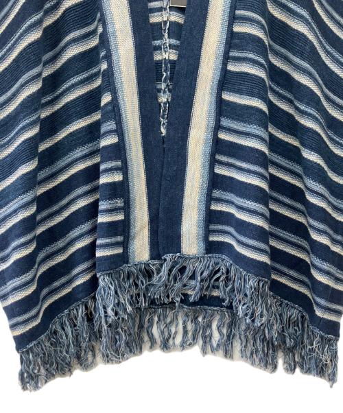 LAUREN RALPH LAUREN（ローレンラルフローレン）LAUREN RALPH LAUREN (ローレンラルフローレン) 厚手カーディガン ブルー サイズ:XSの古着・服飾アイテム