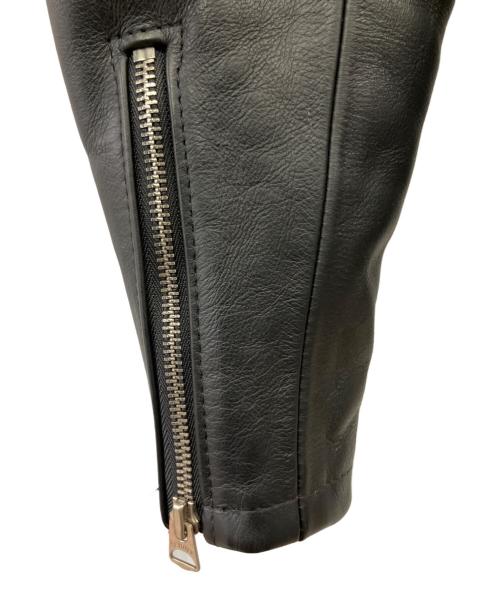Schott（ショット）Schott (ショット) ライダースジャケット ブラック サイズ:38の古着・服飾アイテム