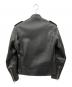 Schott (ショット) ライダースジャケット ブラック サイズ:38：40000円