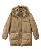 BURBERRY BLACK LABELバーバリーブラックレーベル）の古着「ダウンジャケット」｜ベージュ