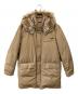 BURBERRY BLACK LABEL（バーバリーブラックレーベル）の古着「ダウンジャケット」｜ベージュ