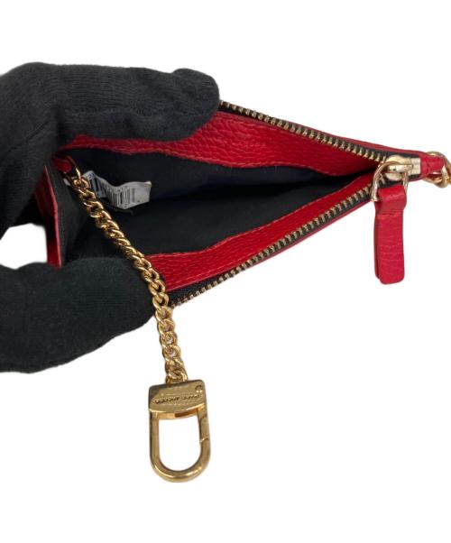 MARC JACOBS（マークジェイコブス）MARC JACOBS (マークジェイコブス) コインケース レッドの古着・服飾アイテム