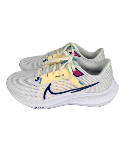 NIKE（ナイキ）NIKE (ナイキ) AIR ZOOM PEGASUS 40 （エアズーム ペガサス） ホワイト サイズ:UK6.5の古着・服飾アイテム