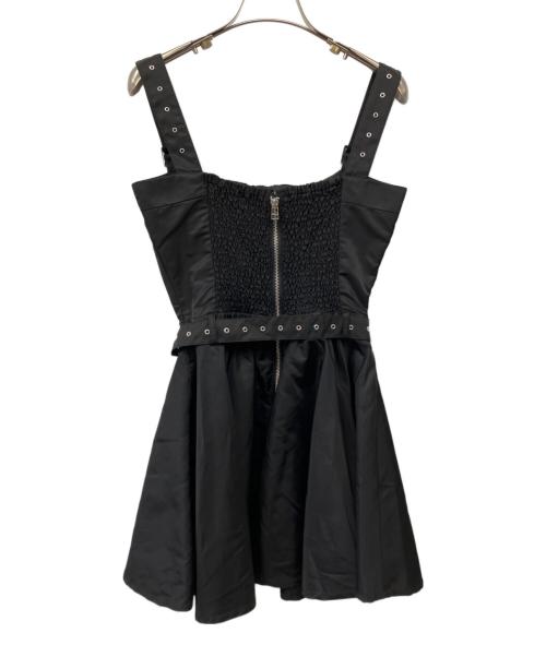 darich（ダーリッチ）darich (ダーリッチ) ノースリーブ・キャミソールワンピース ブラック サイズ:FREEの古着・服飾アイテム