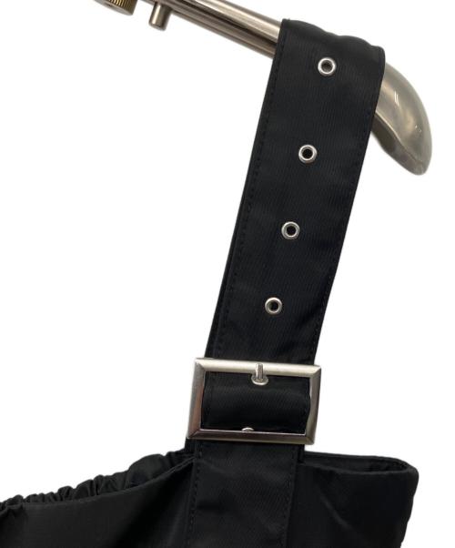 darich（ダーリッチ）darich (ダーリッチ) ノースリーブ・キャミソールワンピース ブラック サイズ:FREEの古着・服飾アイテム