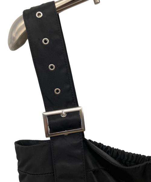 darich（ダーリッチ）darich (ダーリッチ) ノースリーブ・キャミソールワンピース ブラック サイズ:FREEの古着・服飾アイテム