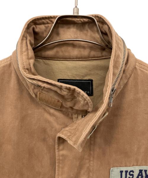 AVIREX（アヴィレックス）AVIREX (アヴィレックス) ミリタリージャケット カーキ サイズ:Lの古着・服飾アイテム