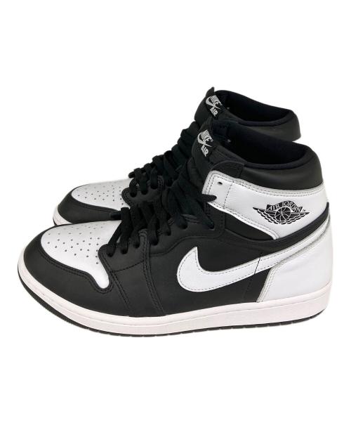 NIKE（ナイキ）NIKE (ナイキ)  Air Jordan 1 Retro High OG（エアジョーダン） ホワイト×ブラック サイズ:29の古着・服飾アイテム