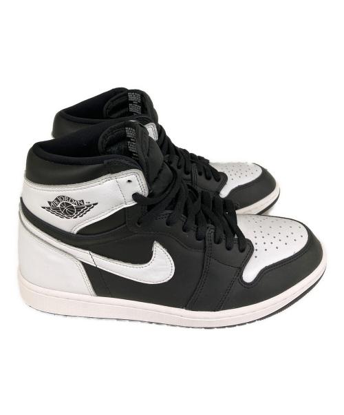 NIKE（ナイキ）NIKE (ナイキ)  Air Jordan 1 Retro High OG（エアジョーダン） ホワイト×ブラック サイズ:29の古着・服飾アイテム