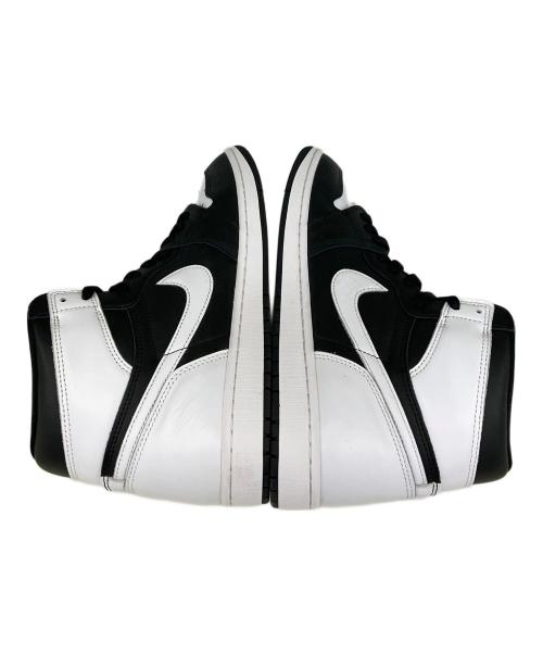 NIKE（ナイキ）NIKE (ナイキ)  Air Jordan 1 Retro High OG（エアジョーダン） ホワイト×ブラック サイズ:29の古着・服飾アイテム