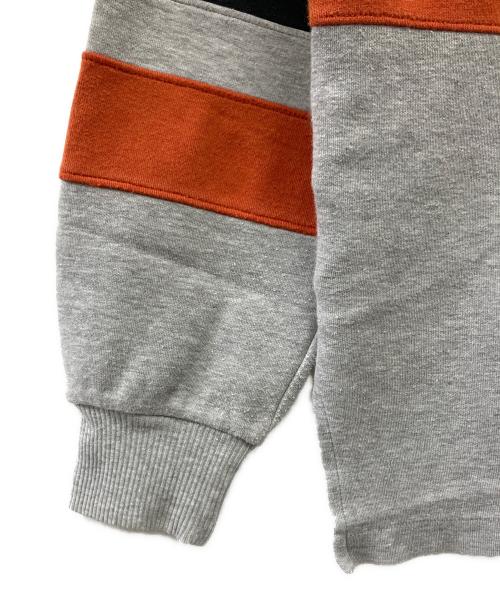 adidas（アディダス）adidas (アディダス) スウェット グレー×オレンジ サイズ:SMの古着・服飾アイテム