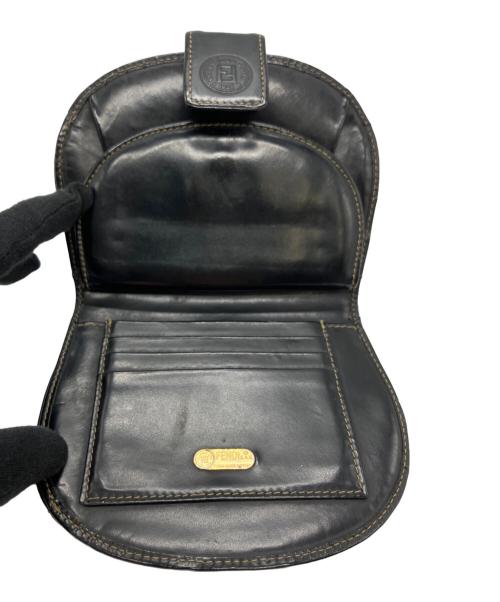 FENDI（フェンディ）FENDI (フェンディ) 財布 ブラック×ブラウンの古着・服飾アイテム