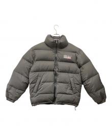 FIRST DOWN（ファーストダウン）の古着「ダウンジャケット」｜ブラック×グレー