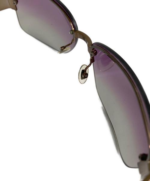 GUCCI（グッチ）GUCCI (グッチ) サングラス ブラウン×パープルの古着・服飾アイテム