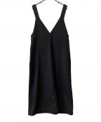 Spick and Spanスピック＆スパン）の古着「ノースリーブワンピース」｜ブラック