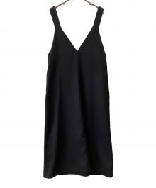 Spick and Span（スピック＆スパン）の古着「ノースリーブワンピース」｜ブラック