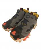 REEBOKリーボック）の古着「InstaPump Fury Trail（インスタポンプフューリートレイル）」｜オリーブ×イエロー
