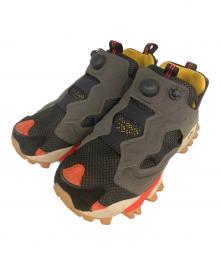REEBOK（リーボック）の古着「InstaPump Fury Trail（インスタポンプフューリートレイル）」｜オリーブ×イエロー