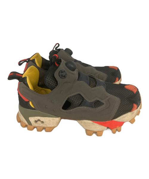 REEBOK（リーボック）REEBOK (リーボック) InstaPump Fury Trail（インスタポンプフューリートレイル） オリーブ×イエロー サイズ:US8.5の古着・服飾アイテム