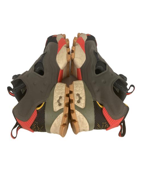 REEBOK（リーボック）REEBOK (リーボック) InstaPump Fury Trail（インスタポンプフューリートレイル） オリーブ×イエロー サイズ:US8.5の古着・服飾アイテム
