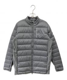 adidas（アディダス）の古着「ダウンジャケット」｜ライトグレー