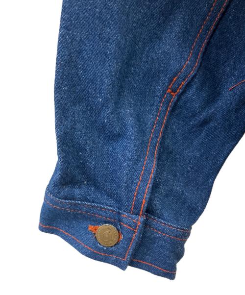 NTT（エヌティーティー）NTT (エヌティーティー) デニムジャケット ブルー サイズ:Freeの古着・服飾アイテム