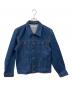 NTT（エヌティーティー）の古着「デニムジャケット」｜ブルー