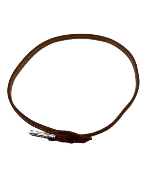HERMES（エルメス）HERMES (エルメス) ブレスレット ブラウンの古着・服飾アイテム